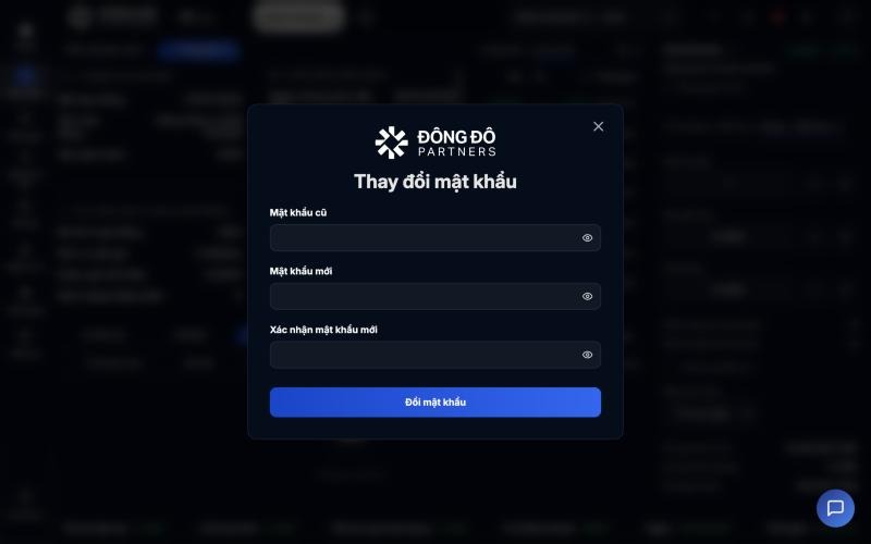 Đổi mật khẩu