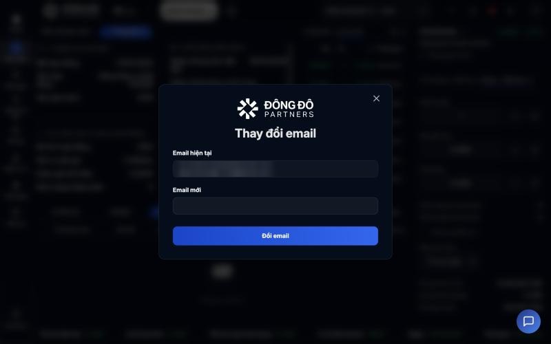 Đổi email